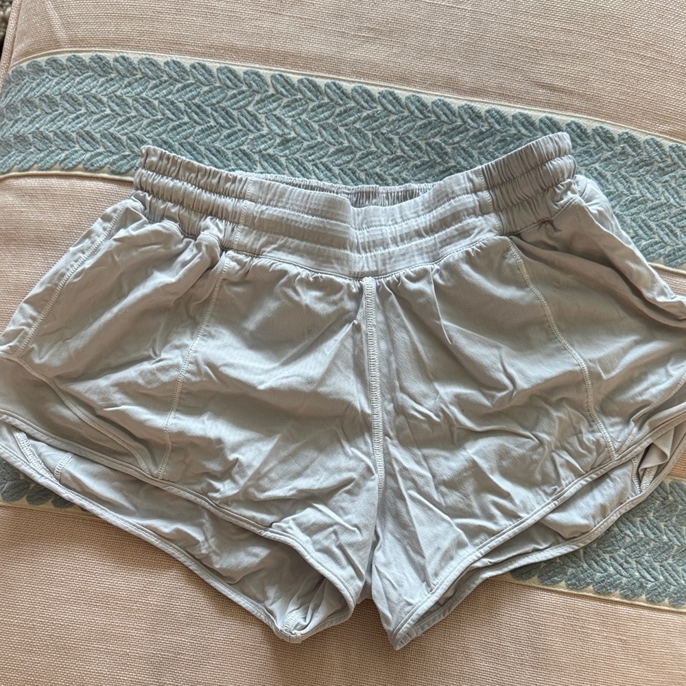 lululemon athletica Soft Gray Athletic Shorts